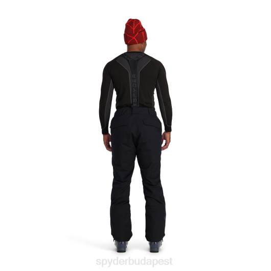 ruházat Spyder őrszemre szabott szabású fekete férfiak 0HJB92