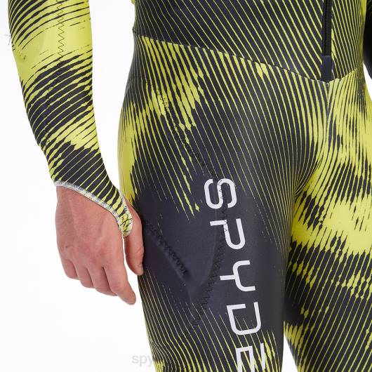 ruházat Spyder teljesítmény fekete citrom férfiak 0HJB122