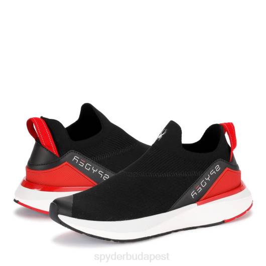 cipő Spyder tanaga fekete/tűzpiros férfiak 0HJB695