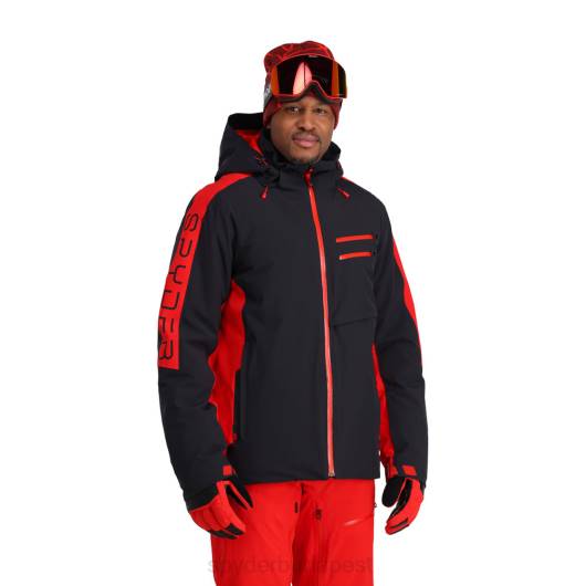 ruházat Spyder keringő fekete vulkán férfiak 0HJB16