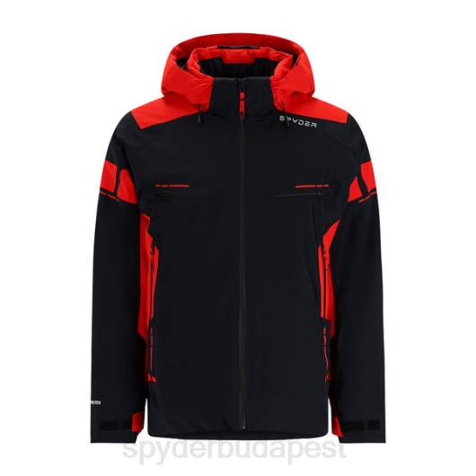 ruházat Spyder monterosa fekete vulkán férfiak 0HJB37