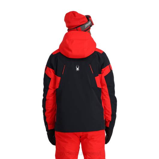 ruházat Spyder monterosa fekete vulkán férfiak 0HJB37