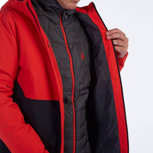 ruházat Spyder nagy 3 az 1-ben fekete vulkán férfiak 0HJB68