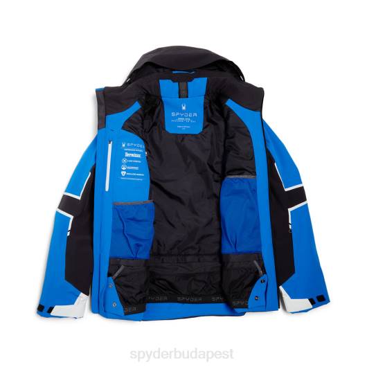 ruházat Spyder titán főiskolai fekete férfiak 0HJB41