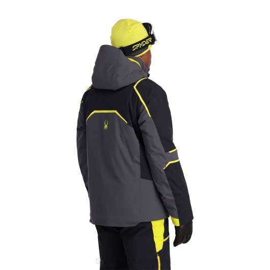 ruházat Spyder titán fekete citrom férfiak 0HJB39