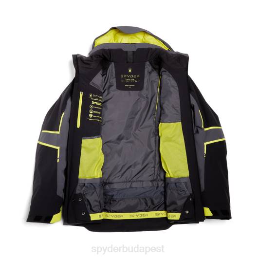 ruházat Spyder titán fekete citrom férfiak 0HJB39
