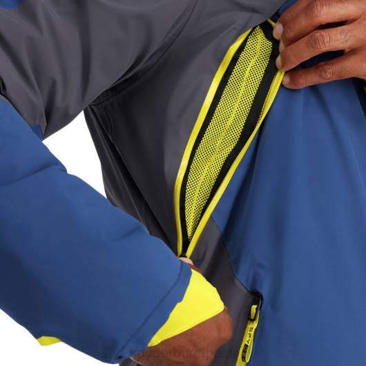 ruházat Spyder vezető szakadékos citrom férfiak 0HJB21