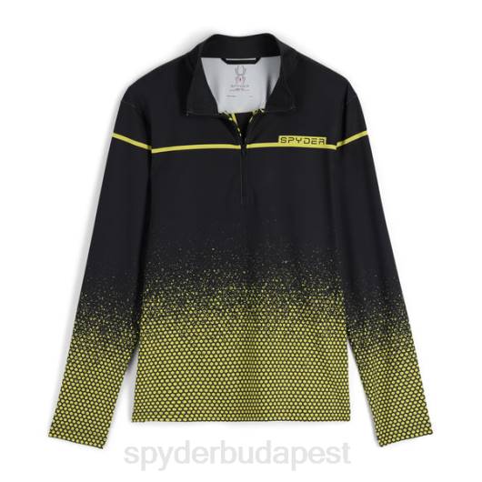 ruházat Spyder '78 szellemű félcipzár kifakult geo citron férfiak 0HJB157