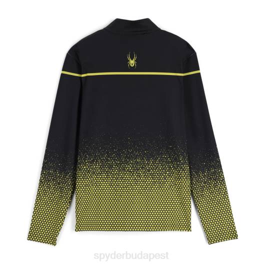 ruházat Spyder \'78 szellemű félcipzár kifakult geo citron férfiak 0HJB157