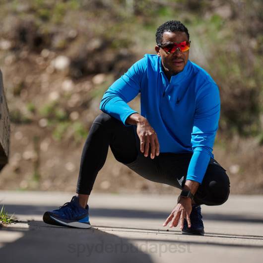 ruházat Spyder kilátás fél cipzárral kollégiumi férfiak 0HJB165