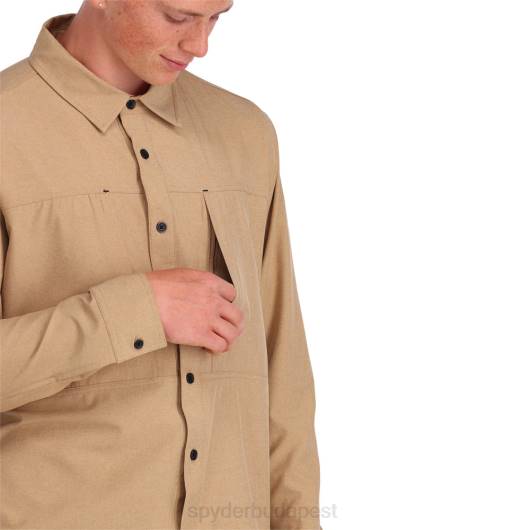 ruházat Spyder canyon hosszú ujjú ing csersav férfiak 0HJB136