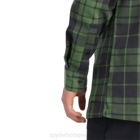 ruházat Spyder elevation tech flanel fenyő pléd férfiak 0HJB139