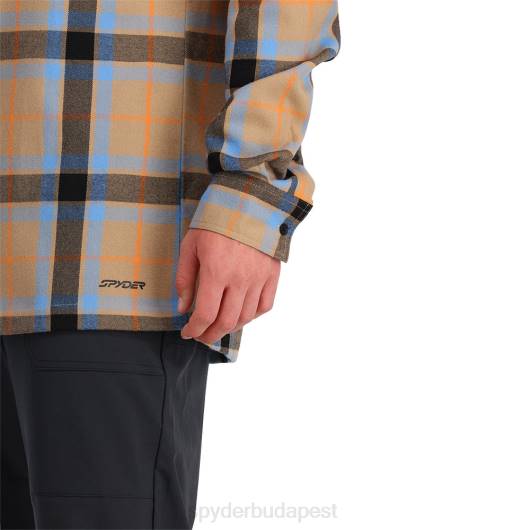 ruházat Spyder elevation tech flanel tannin pléd férfiak 0HJB138
