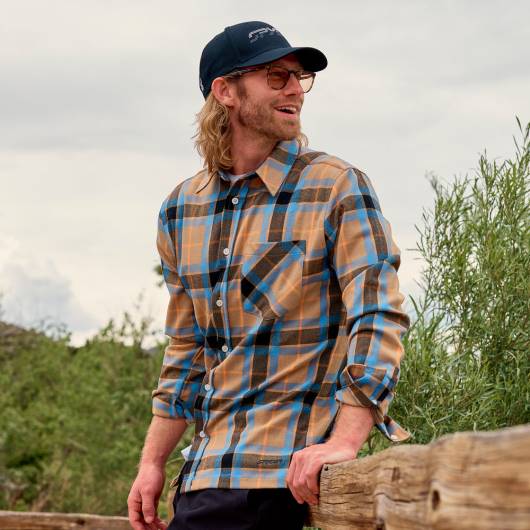 ruházat Spyder elevation tech flanel tannin pléd férfiak 0HJB138