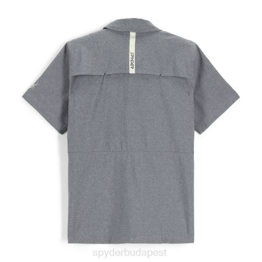 ruházat Spyder canyon rövid ujjú ing fekete férfiak 0HJB141