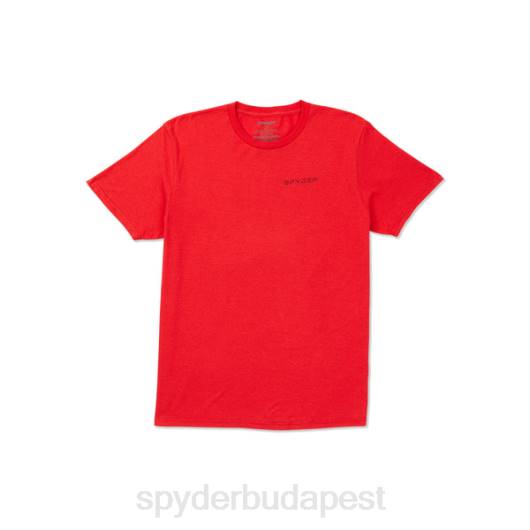 ruházat Spyder kapu rövid ujjú piros férfiak 0HJB132