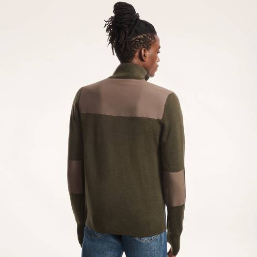 ruházat Spyder X brooks testvérek colorblock Oliva zöld férfiak 0HJB184