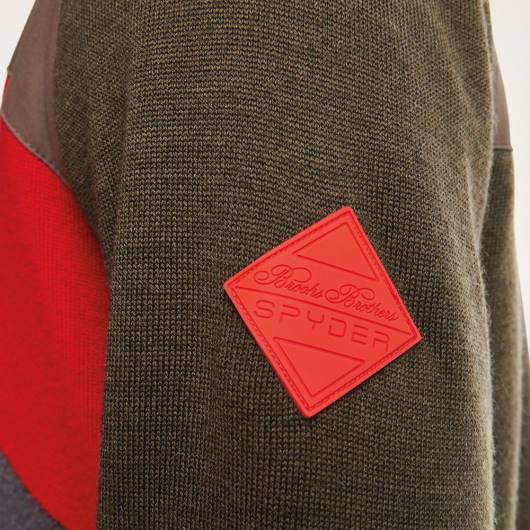 ruházat Spyder X brooks testvérek colorblock Oliva zöld férfiak 0HJB184