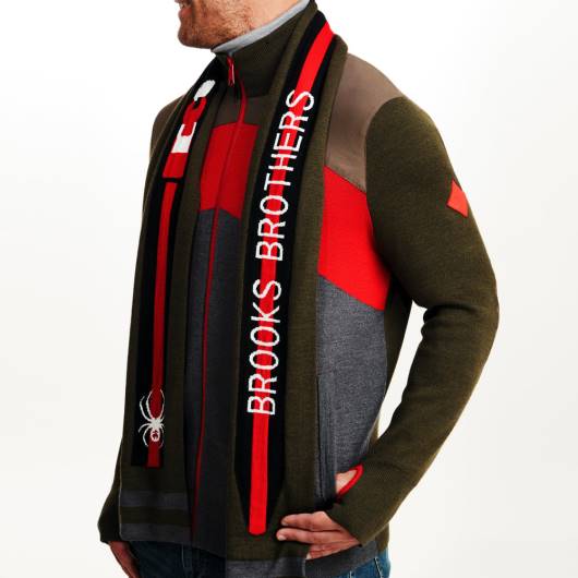 ruházat Spyder X brooks testvérek colorblock Oliva zöld férfiak 0HJB184