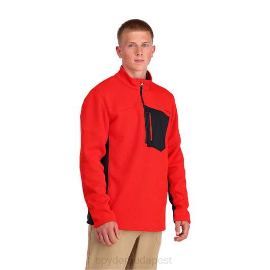 ruházat Spyder bandita fél cipzár vulkán férfiak 0HJB171