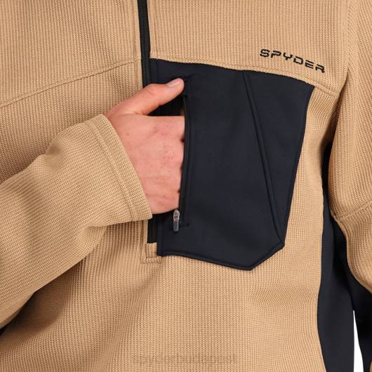 ruházat Spyder bandita hibrid félcipzár csersav férfiak 0HJB175