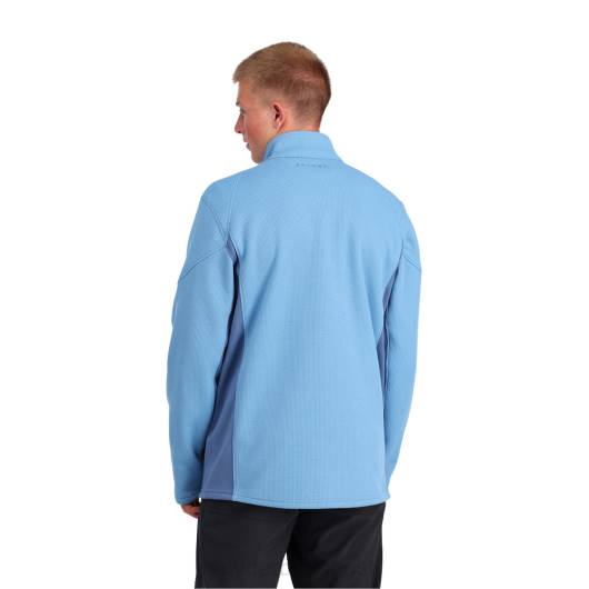 ruházat Spyder bandita hibrid teljes cipzár chambray férfiak 0HJB177