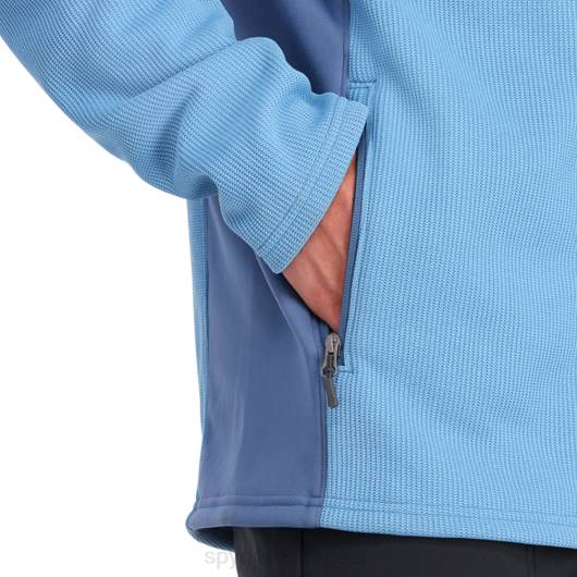 ruházat Spyder bandita hibrid teljes cipzár chambray férfiak 0HJB177