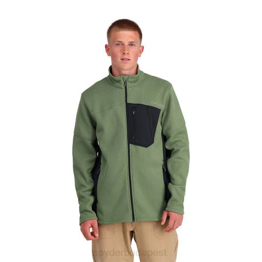 ruházat Spyder bandita hibrid teljes cipzár fenyő férfiak 0HJB176