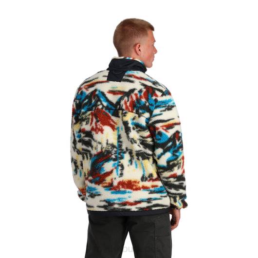 ruházat Spyder sherman sherpa vaníliafesték számok szerint férfiak 0HJB198