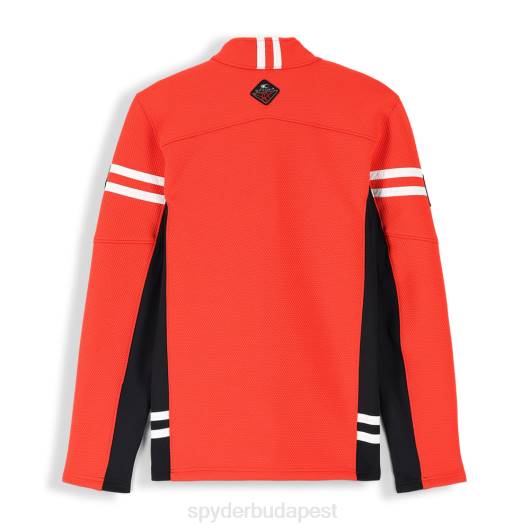 ruházat Spyder wengen ráadás teljes zip vulkán fekete férfiak 0HJB183