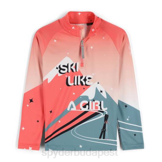 ruházat Spyder felülete félcipzár tundra lányok 0HJB598