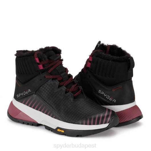 cipő Spyder csúcstalálkozó fekete bundával nők 0HJB441