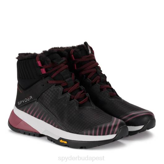 cipő Spyder csúcstalálkozó fekete bundával nők 0HJB441