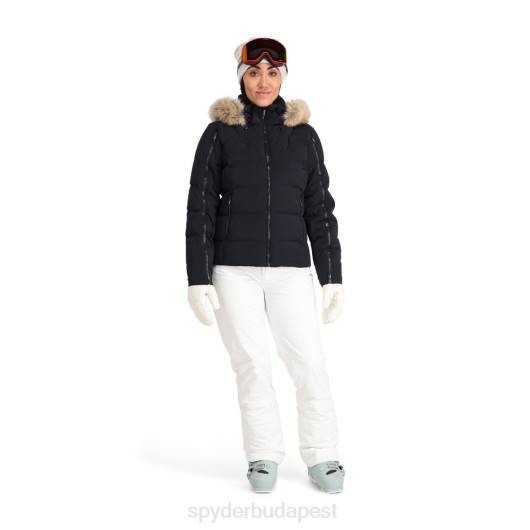 ruházat Spyder őszes műszőrme fekete nők 0HJB334