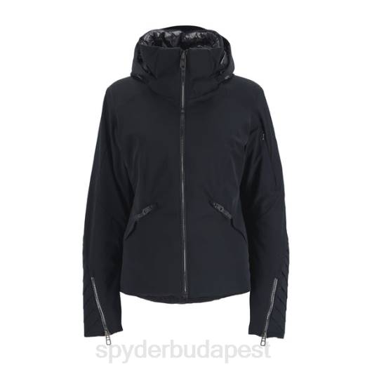 ruházat Spyder csúcsa nem műszőrme fekete nők 0HJB294