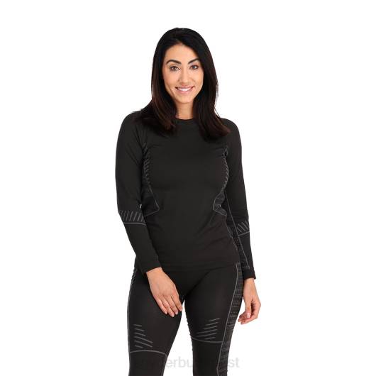 ruházat Spyder lendület felső fekete nők 0HJB390