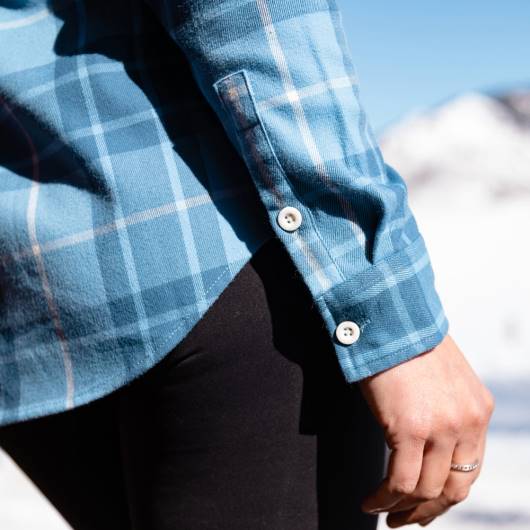 ruházat Spyder mesés flanel kék kockás nők 0HJB378